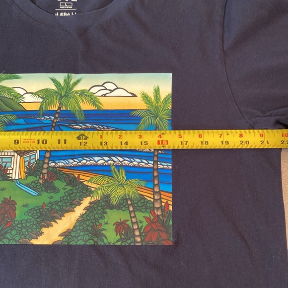 UNI QLO - H Brown short sleeve t-shirt. Size L - Picture 8 of 10